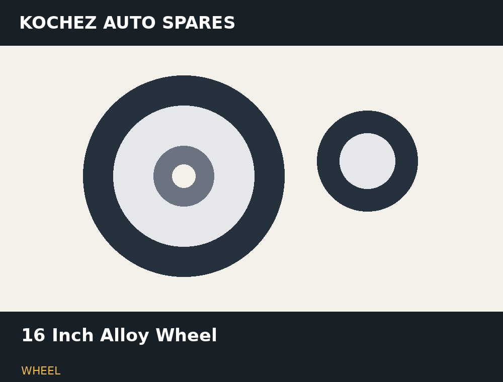 16 Inch Alloy Wheel