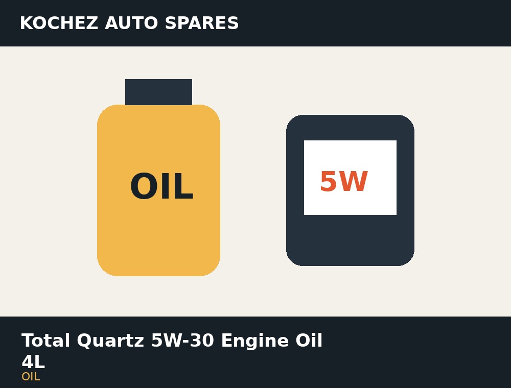 Total Quartz 5W-30 Engine Oil 4L